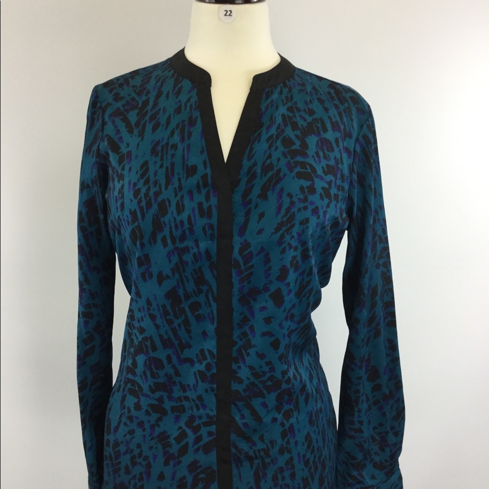 Sofia vergara Designer multi Print  blouse (B-22)